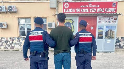 Elazığ’da kesinleşmiş hapis cezası bulunan 4 zanlı yakalandıs